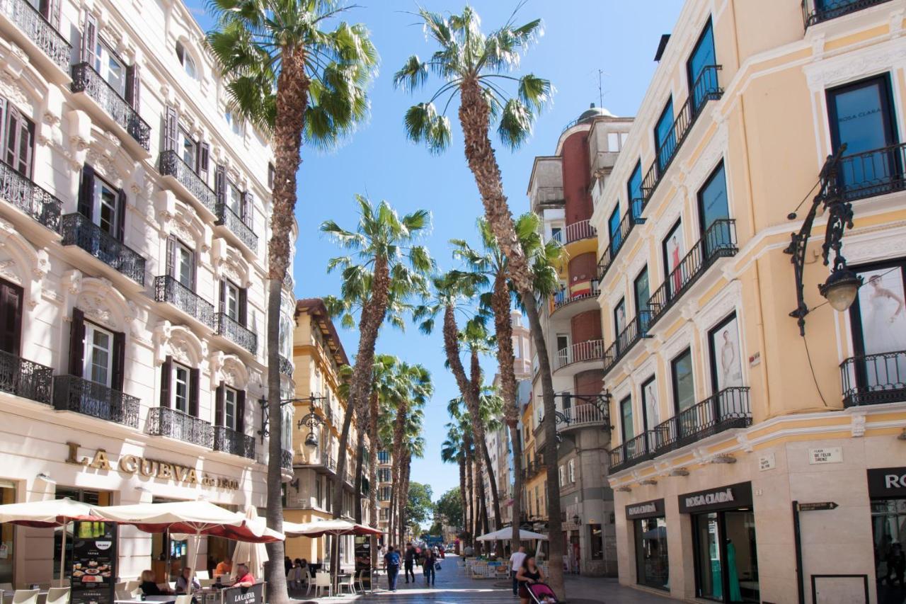 Malaga Center Flat Luxury Leilighet Eksteriør bilde